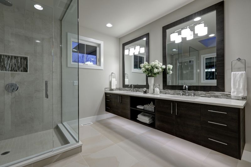 Master Bathroom with Custom Storage